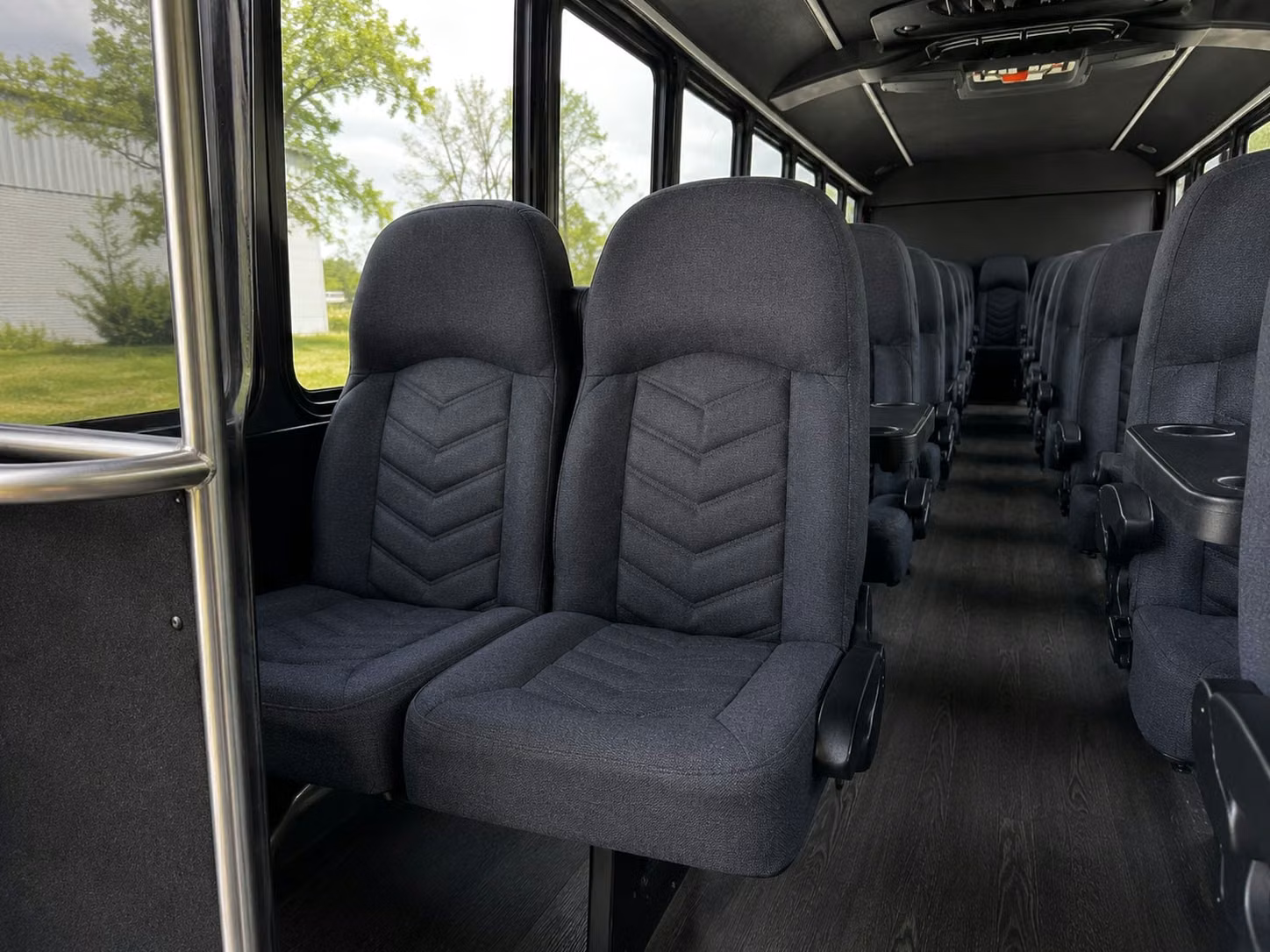 20 passenger minibus inside