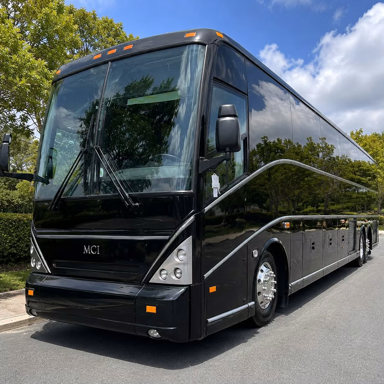 56 passenger charter bus