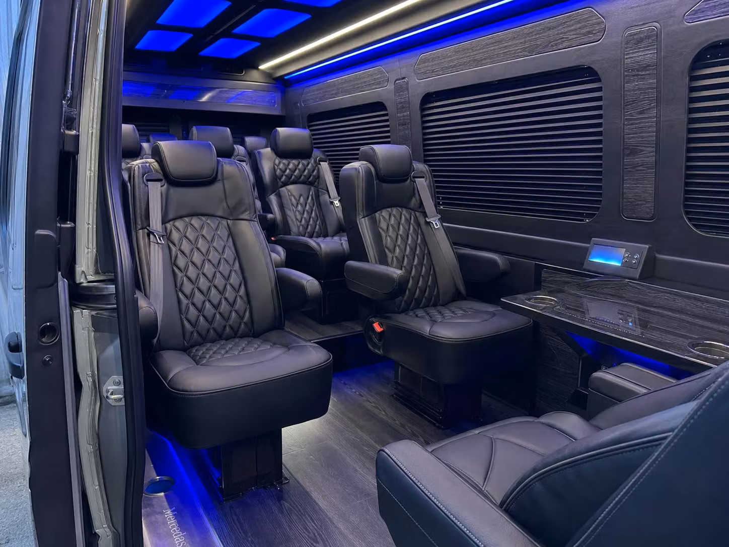 sprinter van transportation for groups and events across vallejo
