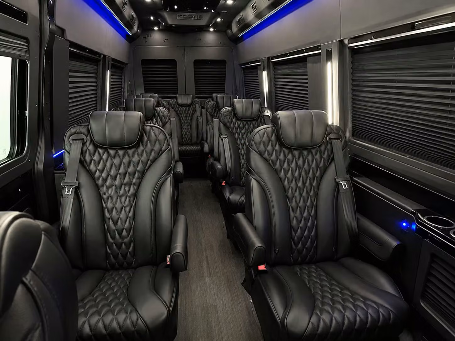 sprinter van with driver interior