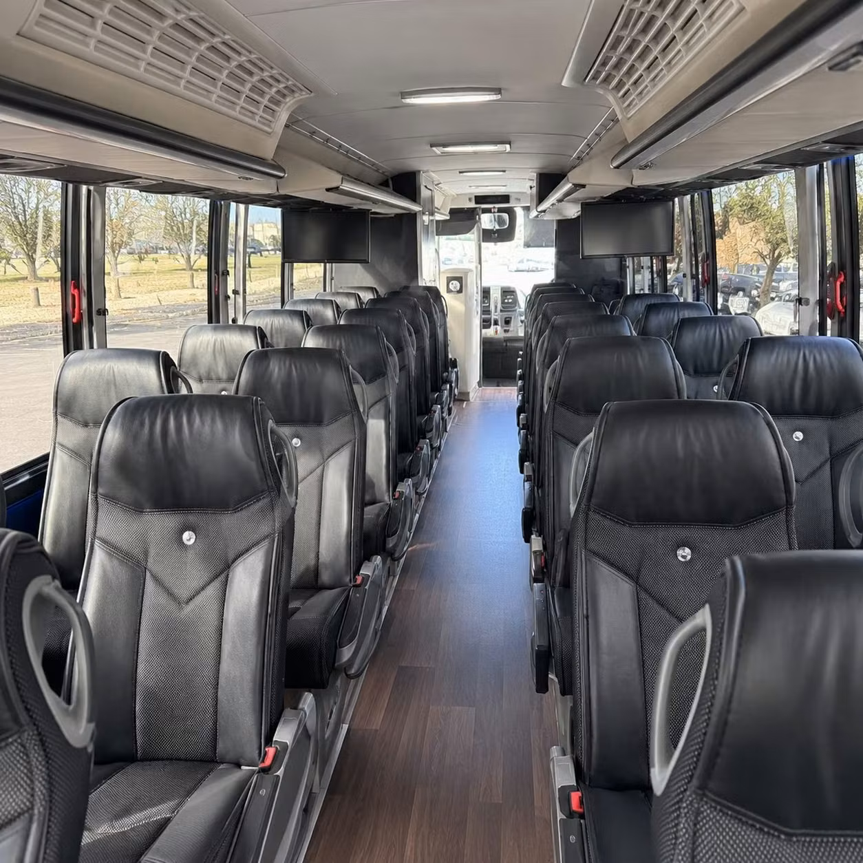 vallejo charter bus interior